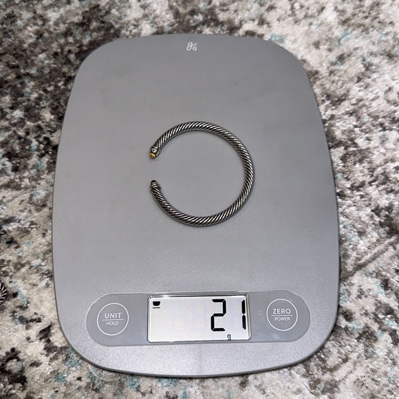 David Yurman 5mm Citrine Cable Bracelet w/ Diamonds - Picture 13 of 14